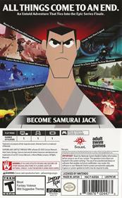 Samurai Jack: Battle Through Time - Box - Back Image