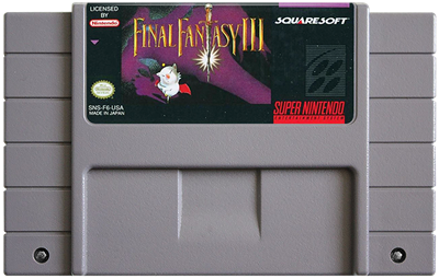 Final Fantasy III - Fanart - Cart - Front