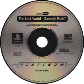 The Lost World: Jurassic Park - Disc Image