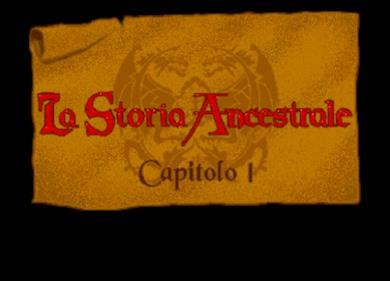 La Storia Ancestrale - Screenshot - Game Title Image