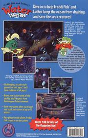 Freddi Fish and Luther's Water Worries - Box - Back Image