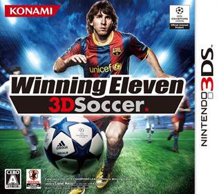 PES 2011: Pro Evolution Soccer 3D - Box - Front Image