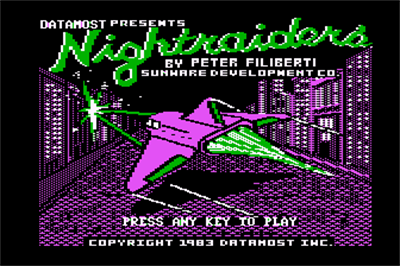 Nightraiders - Screenshot - Game Title Image