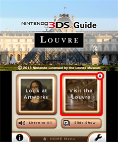 Nintendo 3DS Guide: Louvre - Screenshot - Game Title Image