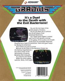 Gradius - Box - Back Image