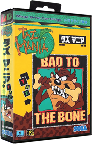 Taz Mania - Box - 3D Image