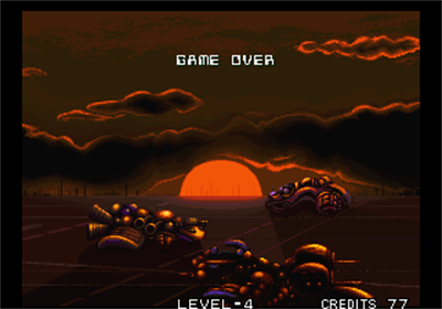Zed Blade - Screenshot - Game Over Image