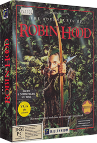 The Adventures of Robin Hood - Box - 3D Image