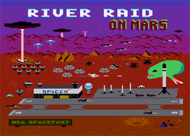 River Raid On Mars - Screenshot - Game Title Image