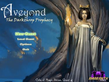 Aveyond 3-4: The Darkthrop Phropecy - Screenshot - Game Title Image