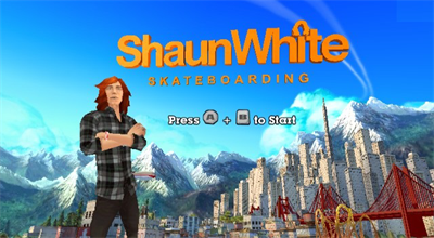 Shaun White Skateboarding - Screenshot - Game Title Image