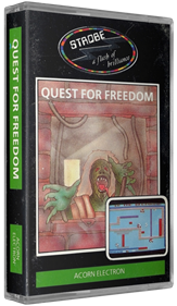 Quest for Freedom - Box - 3D Image