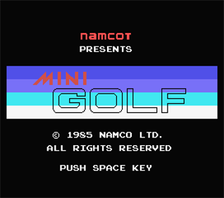 Mini Golf - LaunchBox Games Database