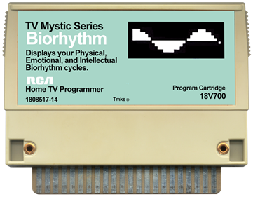 TV Mystic Series: Biorythm - Cart - Front Image