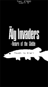 Älg Invaders - Screenshot - Game Title Image