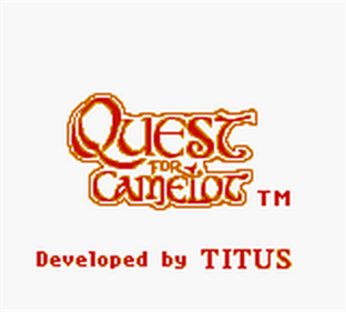 Quest for Camelot - Screenshot - Game Title Image