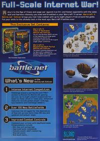 Warcraft II: Battle.net Edition - Box - Back Image