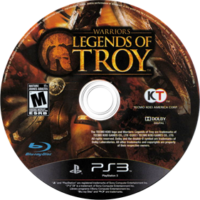 Warriors: Legends of Troy - Disc Image
