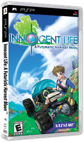 Innocent Life: A Futuristic Harvest Moon - Box - 3D Image