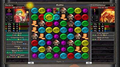 Puzzle Quest: Challenge of the Warlords - Screenshot - Gameplay Image