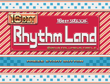 16BIT Rhythm Land - Screenshot - Game Title Image
