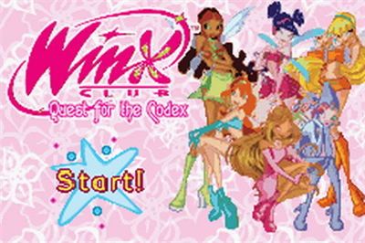 WinX Club: Quest for the Codex - Screenshot - Game Title Image