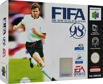FIFA: Road to World Cup 98 - Box - 3D Image