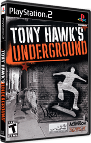 Tony Hawk's Underground - Box - 3D Image