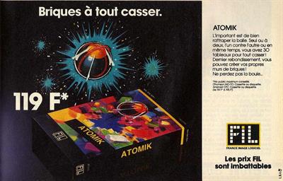 Atomik - Advertisement Flyer - Front Image