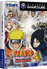 Naruto: Gekitou Ninja Taisen! 4 - Box - 3D Image