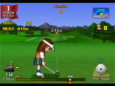 Hot Shots Golf - Screenshot - Gameplay Image