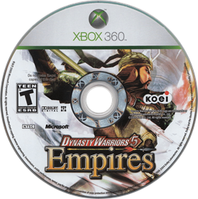 Dynasty Warriors 5: Empires - Disc Image