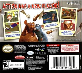 Ratatouille - Box - Back Image