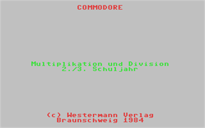 Der Rechenlowe: Fit in Multiplikation und Division: 2-3 Schuljahr - Screenshot - Game Title Image