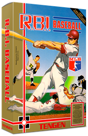 R.B.I. Baseball (Unlicensed) - Box - 3D Image