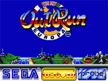 OutRun Europa - Screenshot - Game Title Image