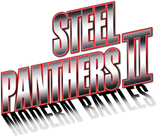 Steel Panthers II: Modern Battles - Clear Logo Image