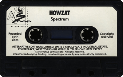 Howzat! - Cart - Front Image