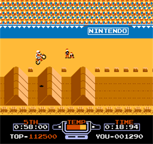 Vs. Excitebike - Screenshot - Gameplay Image