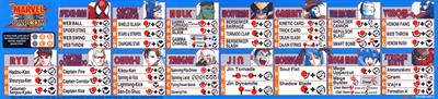 Marvel vs. Capcom: Clash of Super Heroes - Arcade - Controls Information Image