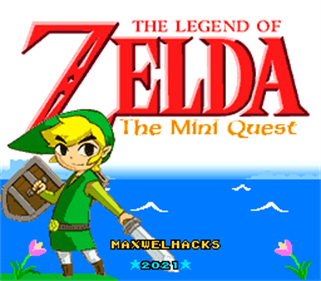 The Legend of Zelda: The Mini Quest  - Screenshot - Game Title Image