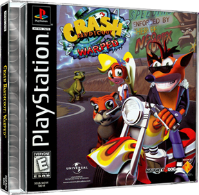 Crash Bandicoot: Warped - Box - 3D Image