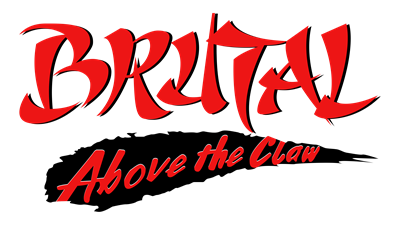 Brutal: Above the Claw - Clear Logo Image
