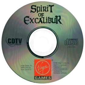 Spirit of Excalibur - Disc Image