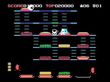 BurgerTime - Screenshot - Gameplay