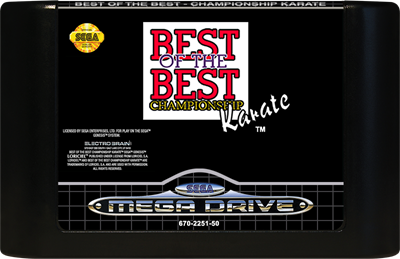 Best of the Best: Championship Karate - Cart - Front Image