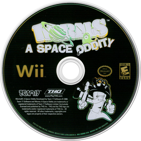 Worms: A Space Oddity - Disc Image