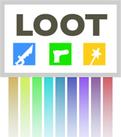 LOOT The Game - Clear Logo Image