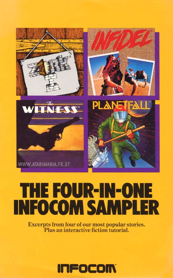 The Four-in-One Infocom Sampler