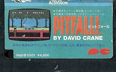 Pitfall! - Cart - Front Image